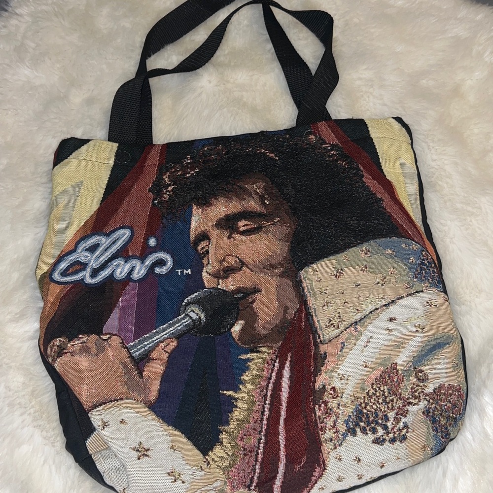 Elvis Presley Gorgeous Canvas Tapestry Tote Bag